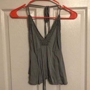 Backless crop top from don’t ask why